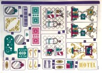 LEGO onderdeel Sticker Sheet for Set 41684 - (77538/6338094) 41684stk01