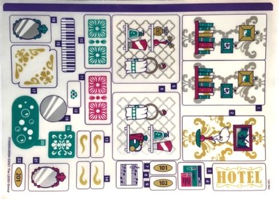 LEGO part Sticker Sheet for Set 41684 - (77538/6338094) (41684stk01)