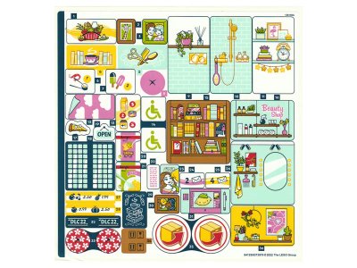 LEGO part Sticker Sheet for Set 41704 - (84125/6373979) (41704stk01)