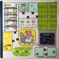 LEGO part Sticker Sheet for Set 41710 - (01503/6387455) 41710stk01