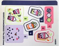 LEGO part Sticker Sheet for Set 41733 - (10101071/6416423) 41733stk01
