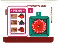 LEGO part Sticker Sheet for Set 41753 - (10103762/6438610) 41753stk01