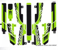 LEGO part Sticker Sheet for Set 42021 - (16136/6057477) 42021stk01