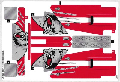 LEGO part Sticker Sheet for Set 42029 - (16179/6057511) (42029stk01)