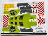 LEGO part Sticker Sheet for Set 42080 - (37747/6221296) 42080stk01