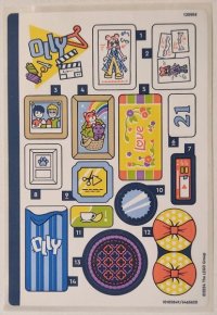 LEGO part Sticker Sheet for Set 42620, Sheet 1 - (10105849/6465620) 42620stk01