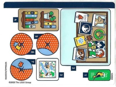 LEGO part Sticker Sheet for Set 42646 - (10110445/6520990) (42646stk01)