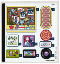 LEGO part Sticker Sheet for Set 42647 - (10110192/6517949) 42647stk01