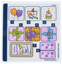 LEGO part Sticker Sheet for Set 42666 - (10113040/6542237) 42666stk01