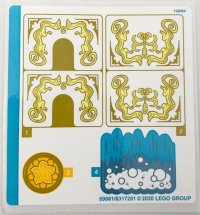 LEGO part Sticker Sheet for Set 43184 - (69661/6317281) 43184stk01