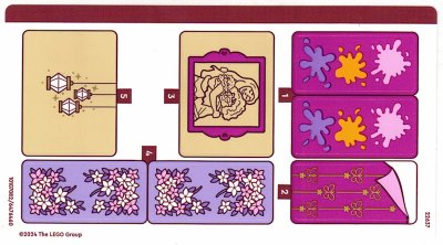 LEGO part Sticker Sheet for Set 43237 - (10107082/6476460) (43237stk01)