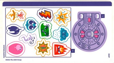 LEGO part Sticker Sheet for Set 43248 - (10107825/6482296) (43248stk01)