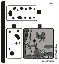 LEGO part Sticker Sheet for Set 43271 - (10112933/6541848) 43271stk01