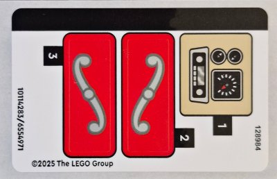 LEGO part Sticker Sheet for Set 43277 - (10114283/6554971) (43277stk01)
