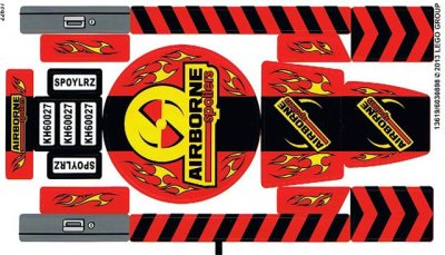 LEGO part Sticker Sheet for Set 60027 - (13619/6030898) (60027stk01)