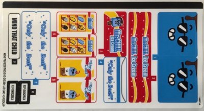 LEGO part Sticker Sheet for Set 60253 - (65878/6287635) (60253stk01)