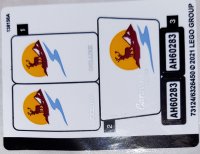LEGO part Sticker Sheet for Set 60283 - (73124/6326450) 60283stk01