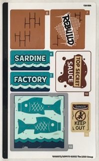 LEGO part Sticker Sheet for Set 60321, Sheet 2 - (10100072/6399175) 60321stk02