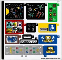LEGO part Sticker Sheet for Set 60329 - (10100076/6399180) 60329stk01