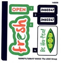 LEGO part Sticker Sheet for Set 60347 - (10098711/6384117) 60347stk01