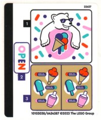 LEGO part Sticker Sheet for Set 60363 - (10103038/6434387) 60363stk01
