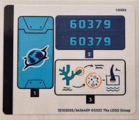 LEGO part Sticker Sheet for Set 60379 - (10103050/6434409) 60379stk01