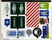LEGO onderdeel Sticker Sheet for Set 60422 - (10107609/6480903) 60422stk01