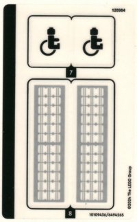 LEGO part Sticker Sheet for Set 60423, Sheet 2 - (10109436/6494265) 60423stk02