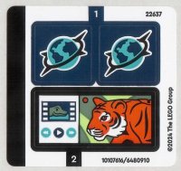 LEGO part Sticker Sheet for Set 60426 - (10107616/6480910) 60426stk01