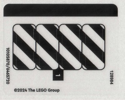 LEGO part Sticker Sheet for Set 60428 - (10105870/6465720) (60428stk01)