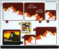 LEGO part Sticker Sheet for Set 60454 - (10110500/6521413) 60454stk01