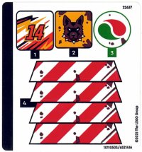 LEGO part Sticker Sheet for Set 60472 - (10110503/6521416) 60472stk01