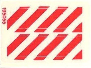 LEGO part Sticker Sheet for Set 6606 - (195055) (6606stk01)