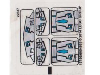 LEGO part Sticker Sheet for Set 70125 - (15756/6054988) 70125stk01