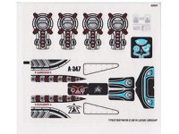 LEGO onderdeel Sticker Sheet for Set 70164 - (17637/6074618) 70164stk01