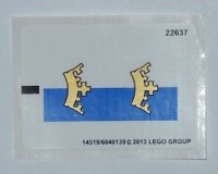 LEGO part Sticker Sheet for Set 70402 - (14519/6040139) 70402stk01