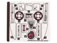 LEGO part Sticker Sheet for Set 70419 - (60467/6273248) 70419stk01