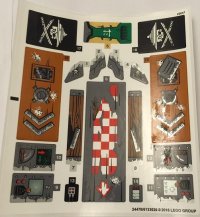 LEGO part Sticker Sheet for Set 70605 - International Version - (24478/6133020) 70605stk01a