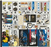 LEGO part Sticker Sheet for Set 70657, Sheet 1 - (39276/6234318) 70657stk01