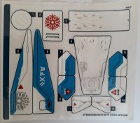 LEGO part Sticker Sheet for Set 70673 - (57898/6268352) 70673stk01