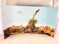 LEGO part Paper Cardboard Backdrop for Set 70820, Apocalypseburg Scene / Queen Watevra's 'So-Not-Evil' Space Palace Scene 70820ppr01