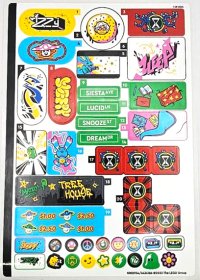 LEGO part Sticker Sheet for Set 71461 - (10102954/6434186) 71461stk01