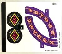LEGO onderdeel Sticker Sheet for Set 71478 - (10108713/6487159) 71478stk01