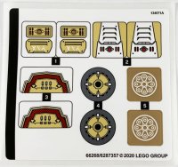 LEGO part Sticker Sheet for Set 71702 - (66268/6287357) 71702stk01