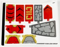 LEGO part Sticker Sheet for Set 71720 - (67955/6300557) 71720stk01