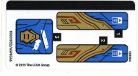 LEGO part Sticker Sheet for Set 71768 - (10001922/6398346) 71768stk01