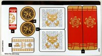 LEGO onderdeel Sticker Sheet for Set 71818 - (10108437/6484991) 71818stk01