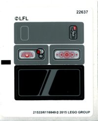 LEGO part Sticker Sheet for Set 75103 - International Version - (21533/6116849) 75103stk01a