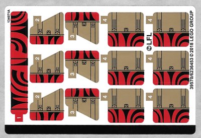 LEGO part Sticker Sheet for Set 75215 - (39570/6236453) (75215stk01)