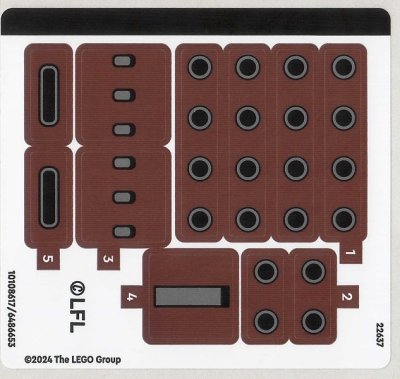 LEGO part Sticker Sheet for Set 75381 - (10108617/6486653) (75381stk01)